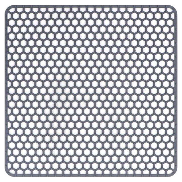 Évier Tapis Pad Protecteur Protection Silicone Durable Calandre Conception Antidérapant pour Cuisine en Acier Inoxydable Céramique Arbres
