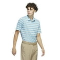 thumbnail image 4 of Men's adidas Two Color Stripe Golf Polo Color: Red Size: XXL, 4 of 5