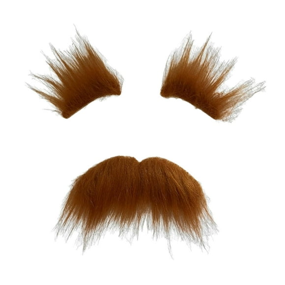 BELOVING Fake Mustache and Eyebrows Decoration for Men Women Festival Party Halloween