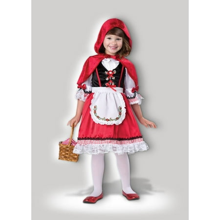 In Character Little Girl's Red Riding Hood Toddlers Fairy Taill Costume Small