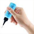 thumbnail image 5 of 1 Uds. Dispensador ESD de 60ML Botella de Plástico para Disolventes Botella de Aguja A Prueba de Fugas de Alta Calidad para Eliminación de Pegamento, Azul, 5 of 5