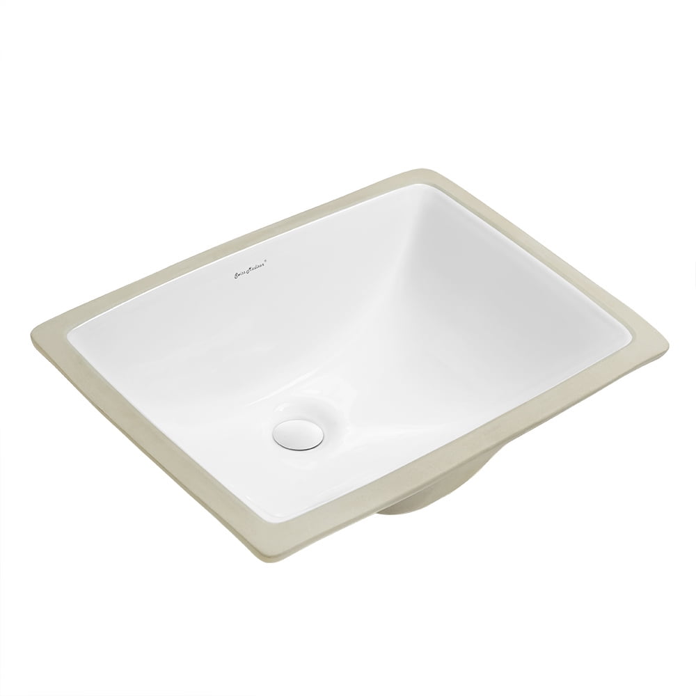 Nantes 18.5 Rectangular Under-Mount Bathroom Sink