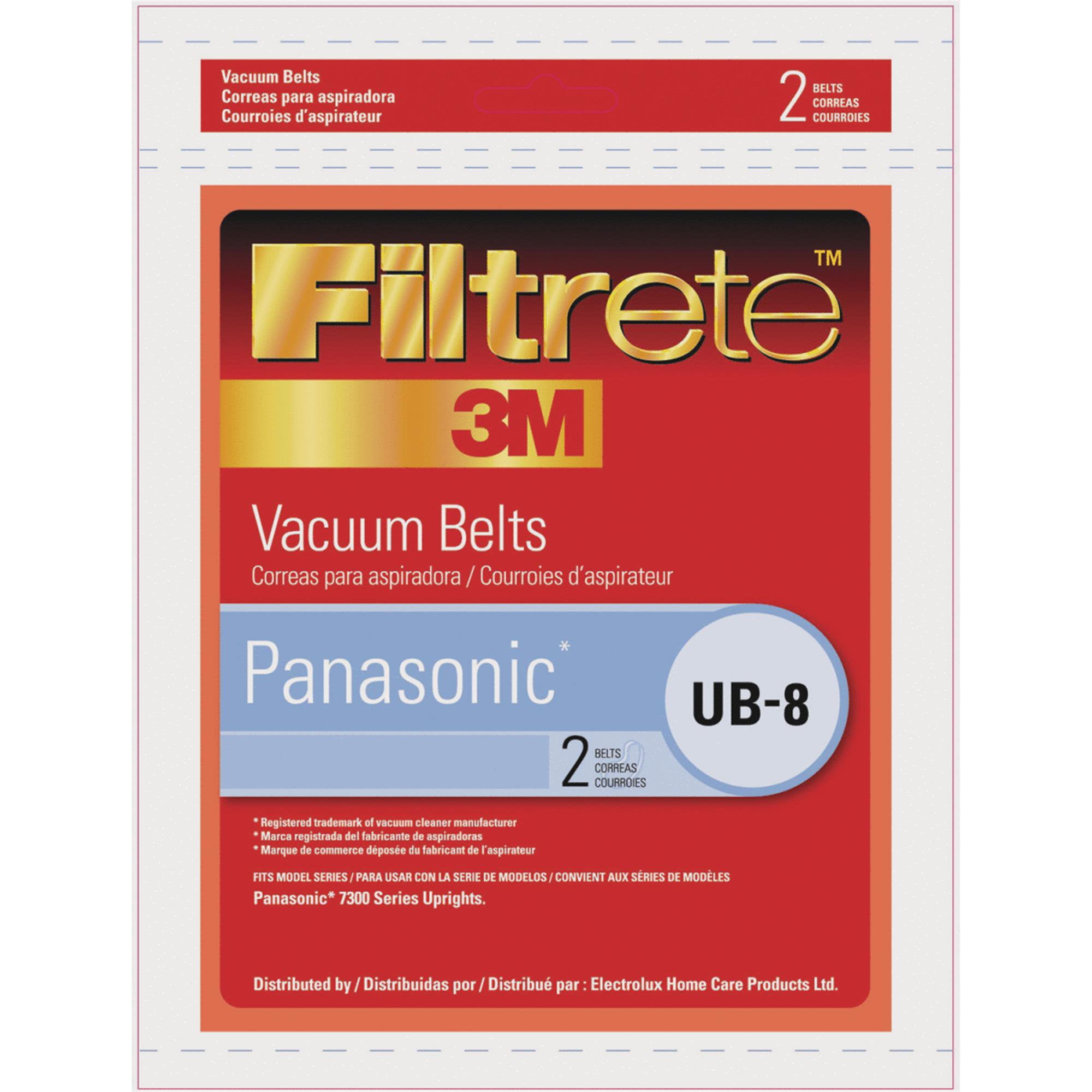 3M Filtrete Vacuum belts pack for vacuum cleaner