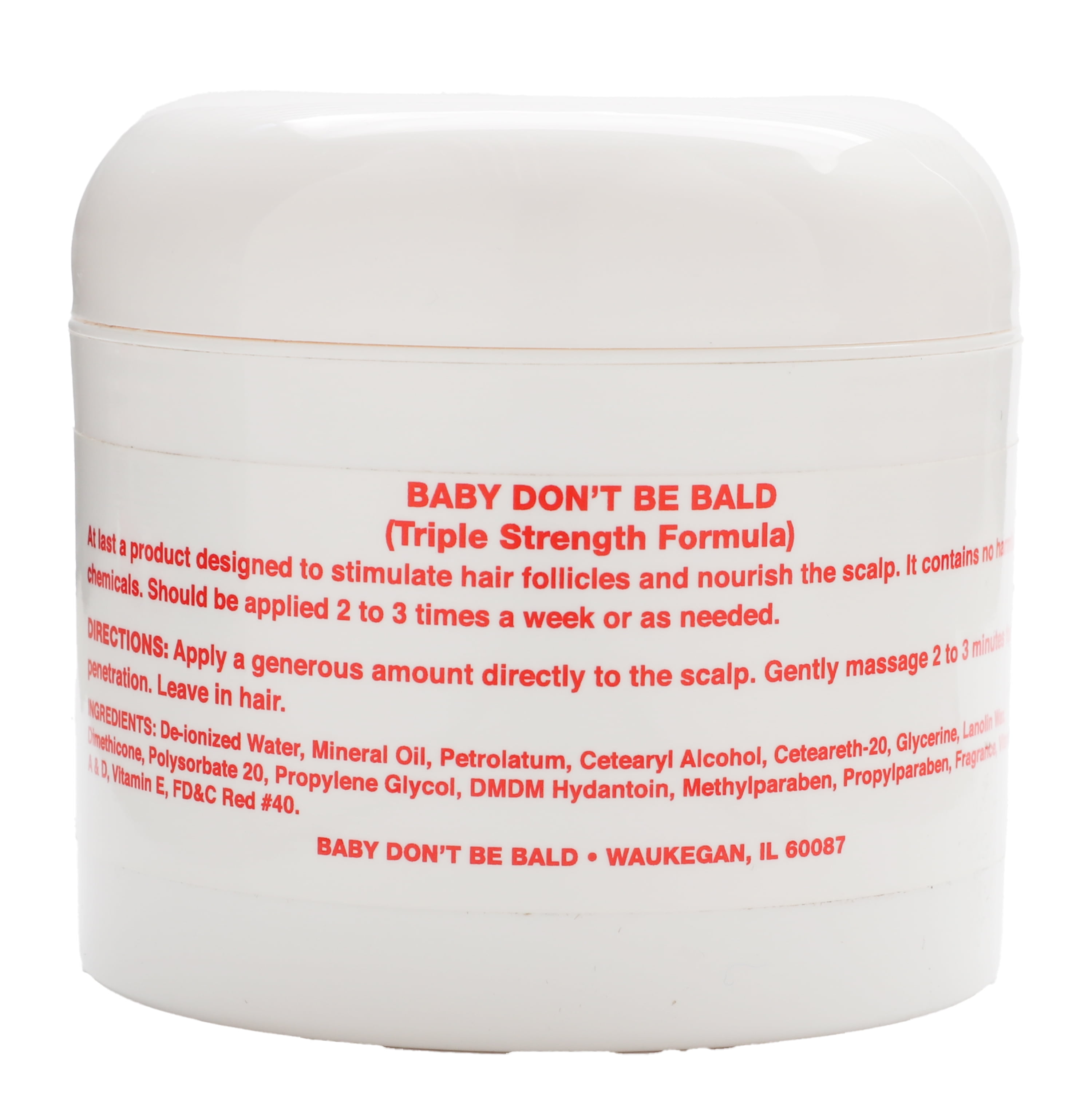BB Hair and Scalp Nourishment Cream Triple Strength 4 Oz., Pack of 6