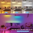 thumbnail image 2 of Tira de luces LED Tatazone RGBWW Bluetooth 16.4 pies con aplicación y control remoto, 2 of 7