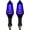 Blue Light, variant on Motorcycle Turn Signals Indicator Lights: 2PCS Universal 12V LED Turn Signals Lights Blinker for Motorbike Electric Scooter, Front Rear Flashing Daytime Running Lights Waterproof (Blue Light)