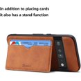 thumbnail image 5 of for Google Pixel 6 Pro case, Slim PU Leather Wallet Case Credit Card Slot Holder Lightweight Protective Case with Kickstand for Google Pixel 6 Pro (2021) 6.71 inch (Brown), 5 of 7