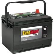 EverStart Value Lead Acid Automotive Battery, Group Size 34, 12 V, 600 CCA