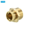 thumbnail image 3 of Uxcell Air Compressor Tank Drain Valve, 2 Pack G 1/4'' Brass Air Compressor Drain Valve, 3 of 5