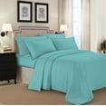 thumbnail image 5 of Ensembles de draps en flanelle de couleur unie Johnson Home, 5 of 5