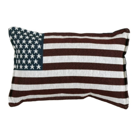 - United States Flag USA Decorative Tapestry Toss Pillow