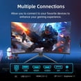 thumbnail image 2 of Restored KTC 32 Inch 240Hz Curved Gaming Monitor, FHD 1080P 1500R HDR Gaming PC Monitor, FreeSync, Ultra-Fast 1ms Monitor for Gamer, 3500:1 Contrast, HDMI 2.0 x 2, DisplayPort 1.4 & USB 2.0, H32S17F, 2 of 6