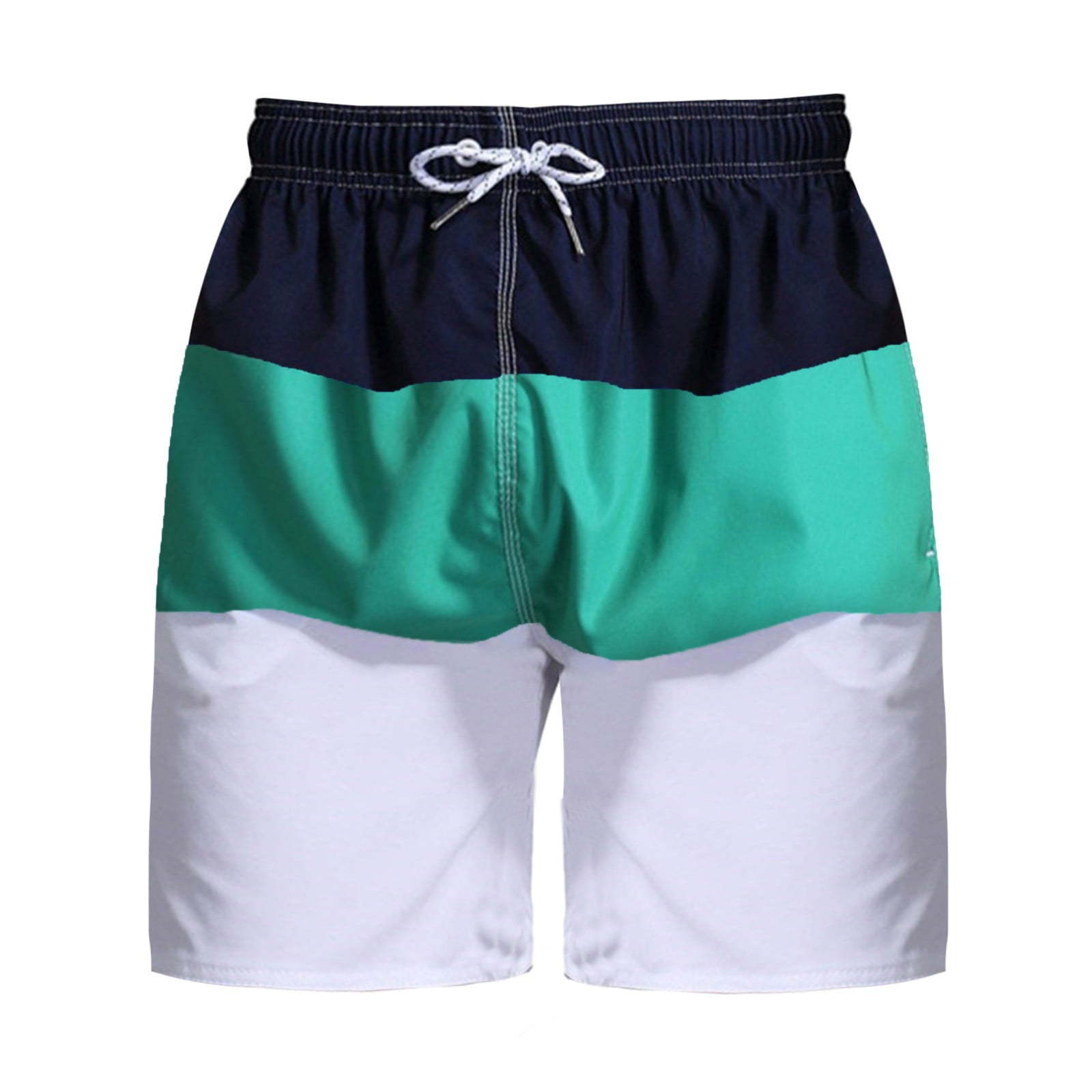 Akiihool Men Shorts Beach Mens Elastic Waist Hybrid Shorts Comfortable ...