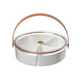 Cheers.US Divided Serving Tray Platter with Lid & Handle Storage