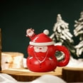 thumbnail image 6 of Meggemo 400ml Christmas Ceramic Mug Coffee Cup Large Capacity Drinkware for Home Kitchen Holiday Gifts, 6 of 6