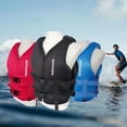 thumbnail image 4 of Adult Kayak Vest High Buoyancy Swim Vest Women's Men's Adjustable Safety Jacket Great For Boating, Swimming, Watersports, & More, 4 of 7