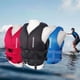 thumbnail image 4 of Chaleco de kayak para adultos Chaleco de natación de alta flotabilidad Chaqueta de seguridad ajustable para hombres y mujeres Ideal para paseos en bote, natación, deportes acuáticos y más, 4 of 7