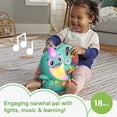 thumbnail image 2 of Fisher-Price Linkimals Juguete de aprendizaje con luces interactivas, música y juegos educativos, 2 of 2