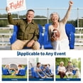 thumbnail image 7 of Danolapsi Portable Reclining Stadium Seat Chair with Padded Backrest & Adjustable Armrests,Set of 2 for Bleachers, Games, and Outdoor Events,24.4″, 7 of 7