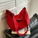 thumbnail image 3 of Bolso bandolera de lona Bolso de hombro de mujer de moda Gran capacidad para viajar (Rojo) Ehuebsd Para Estrenar, 3 of 8