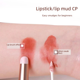 thumbnail image 5 of Pincel para labios, pincel Halo, pincel portátil para lápiz labial, mini pincel para maquillaje, herramientas de belleza, pincel corrector de pelo suave sin costuras, 5 of 5