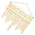 thumbnail image 3 of Calendario placa de madera DIY artesanía recordatorio tablero decoración colgante calendario de cumpleaños, tipo 2 Noticed HA004492-02, 3 of 6