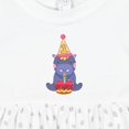 thumbnail image 4 of Inktastic Hippo 1st Birthday Girls Baby Dress, 4 of 5