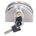 thumbnail image 4 of Glass Door Lock, 3.7V Lithium Battery Low Power Consumption Fingerprint Glass Door Lock High Sensitivity  For Home For Office For Manual Sliding Door For School Single Door, 4 of 8