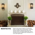 thumbnail image 3 of Hinkley Lighting - Montecito - 1 Light Medium Outdoor Wall Mount Lantern in, 3 of 7