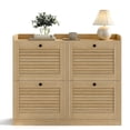 thumbnail image 7 of Roromall Shoe Storage Cabinet with 4 Flip Drawers, Narrow Shoe Cabinet for Entryway, Freestanding Hidden Shoe Rack Organizer for Hallway, Bedroom, Living Room, 7 of 7