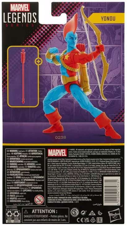 Hasbro Marvel Legends Yondu Action Figure 6-inch Guardians of the