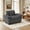 Gray-Corduroy, variant on Sophia&William U-Shaped Modular Sectional Sofa Sets for Living Room, Oversized 5-Seat Chenille Cloud Couch Sofa with 3 Throw Pillows & 2 Ottomans, Blue