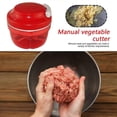 thumbnail image 5 of Vegetable and onion cutter manual - fruit cutter manual and BPA free | black, for cutting onions and garlic | multifunctional cutter kitchen vegetable, 5 of 5