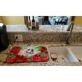 thumbnail image 2 of Caroline's Treasures English Bulldog Poinsettas Dish Drying Mat, 2 of 7