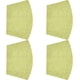 thumbnail image 5 of Moyic 4 piezas de manteles individuales de redonda en forma de cuña tejido resistente a las manchas almohadilla de limpieza antideslizante Verde 2Conjunto, 5 of 6