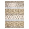 thumbnail image 4 of CAROMIO 10' x 13 Brown Area Rug for Living Room Floral Damask Pattern Non-slip Polyester Indoor Room Decor Rug, 4 of 6