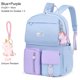 thumbnail image 4 of Mochila Diaria Hugtrwg dibujos animados Correa Ajustable azul morado, 4 of 8