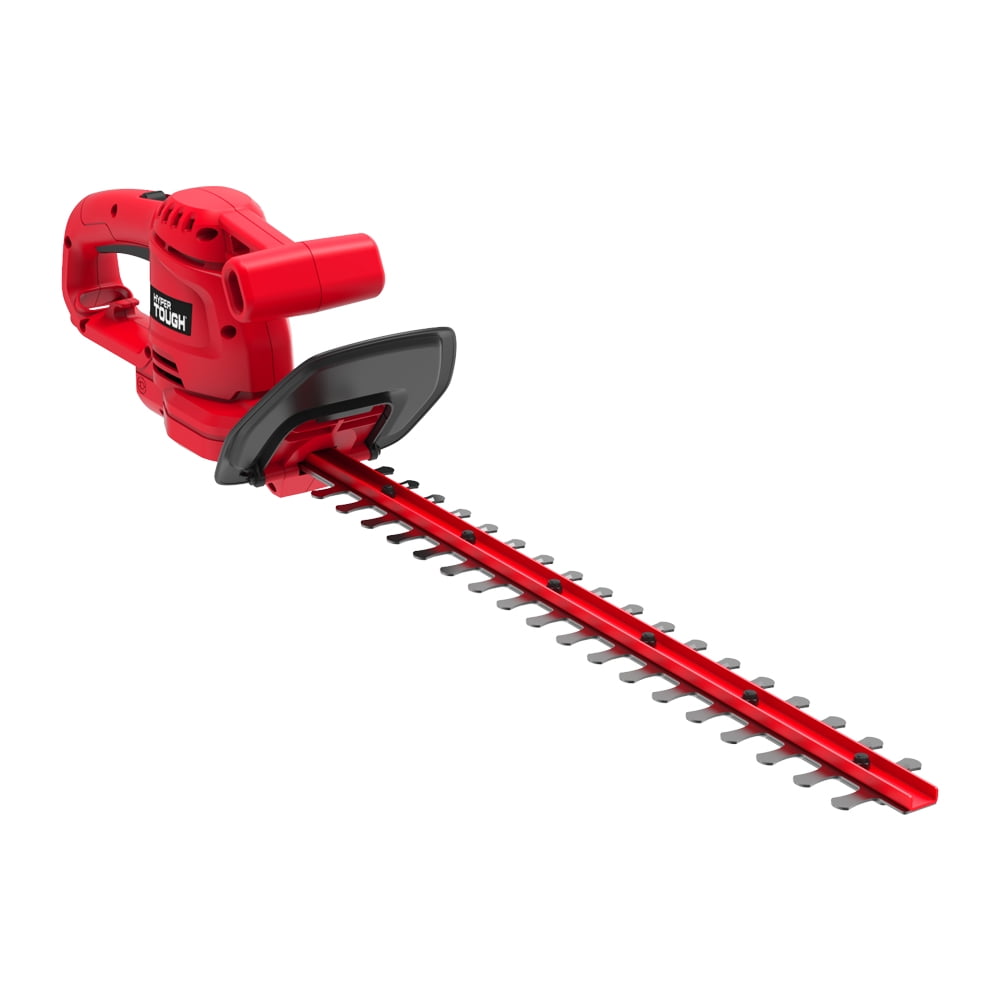 Hyper Tough 3.7 Amp Electric 20 inch Hedge Trimmer HT10-401-002-02 (Red)