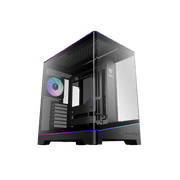 Gamdias ATLAS P6 CG Black ABS / SPCC / Tempered Glass ATX Mid Tower Computer Case