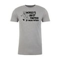 thumbnail image 2 of Men's Worlds Best Farter I mean Father T-shirts, Funny Dad T-shirts - Heather Grey MH200DAD S43 3XL, 2 of 3