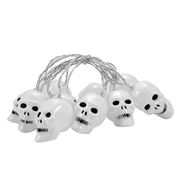 Luces Led Para Halloween, Festival, Calabaza, Fantasma, Esqueleto, Luces De Hadas, Usb Y Pilas, Accesorios De Decoración Para Fiestas En Casa Eigraketly HA043408-02