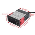 thumbnail image 3 of STC-3028 Dual LED Temperature Humidity Controller AC110-220V Digital Thermostat, 3 of 12