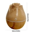 thumbnail image 2 of Feltree Rosewood Grain Humidifier & Essential Oil Diffuser, Gradient Color-Changing Night Light with USB Quiet Operation, 2 of 7