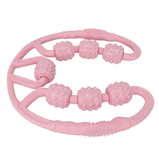 Rodillo para músculos de las piernas, rodillo de masaje para piernas, 7 rodillos para músculos de la pantorrilla, diseñado con precisión