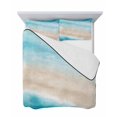 thumbnail image 7 of Quilts Twin-XL Size Bedding Set, Blue Coastal Lightweight Quilted Comforter, Beach Nautical Seaside Ocean Beige Soft Reversible Bedspread Coverlet with Pillow Covers for All Season, 68" x 98", 7 of 7