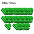 thumbnail image 1 of Greenhouse Clamps Film Row Cover Netting Tunnel Hoop Clips for 11/16mm Plant, 1 of 1
