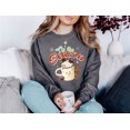 thumbnail image 5 of Tis The Season Hot Cocoa Sweater, Vintage Christmas, Christmas Sweatshirt, Women's Cute Santa, Xmas Graphic Pullover, Holiday Ugly Sweater 1310108287 3624, 5 of 5