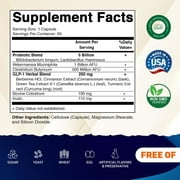 Vitamatic GLP-1 Support Supplement for Men & Women, Made with Akkermansia, Probiotics, Prebiotic, Berberine, 2 Pack, 60 Capsules