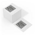 thumbnail image 4 of Effete Feline Claw Marks Scratch White Coined Napkins, 4 of 6