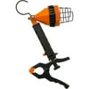 Designers Edge L855 Orange 35-watt Portable Halogen Clamp Lamp Worklight